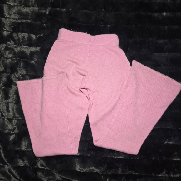 Frankie's Bikinis Soft Pink Flare Pants - Picture 4 of 6